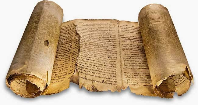 Scroll of the Book of Isaiah found at Qumram near the Dead Sea