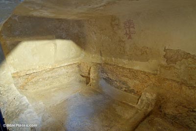 Inside the Garden Tomb